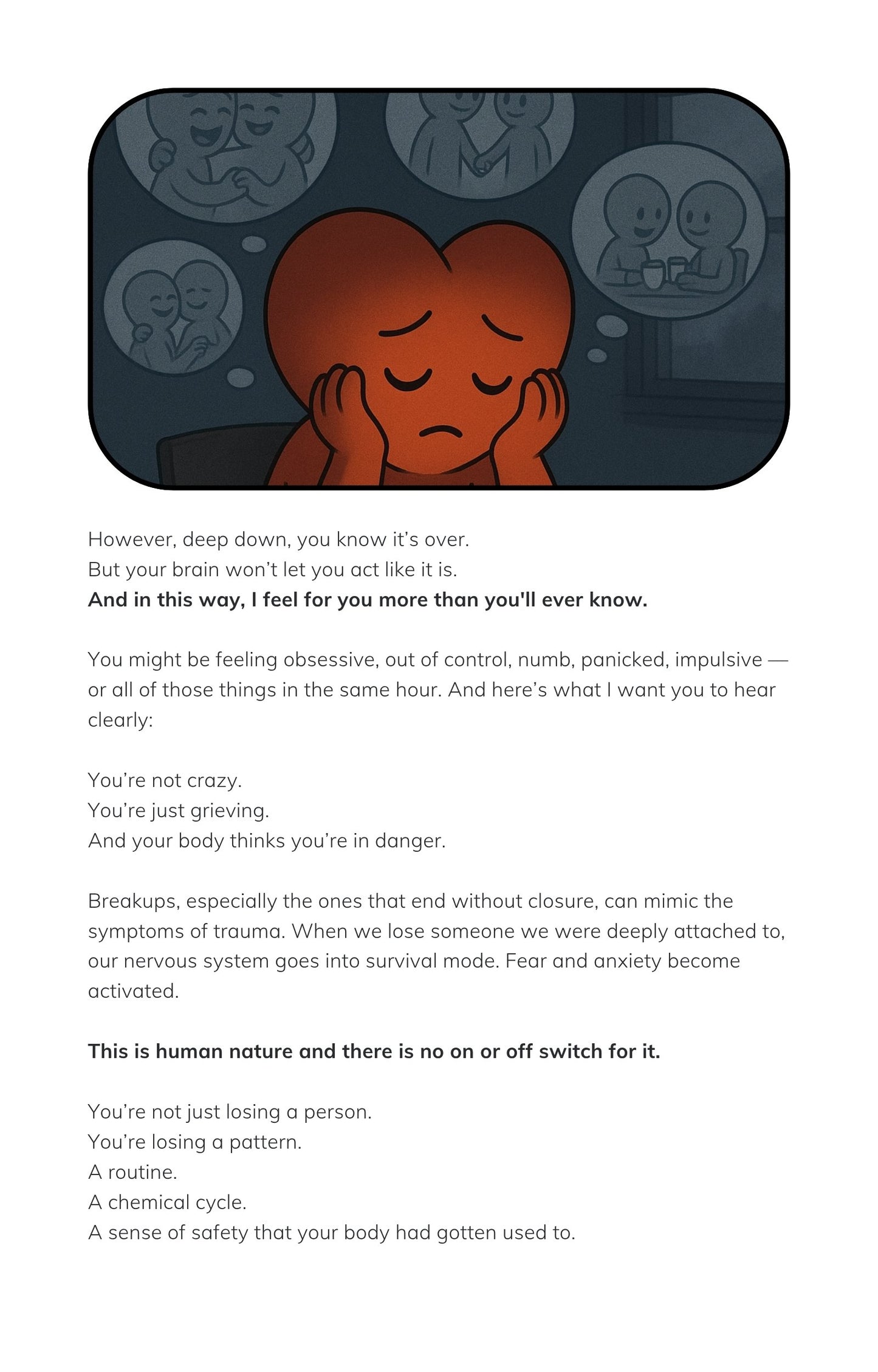 How to Get Through a Breakup Without Losing Yourself | Emotional Support Guide (ebook)