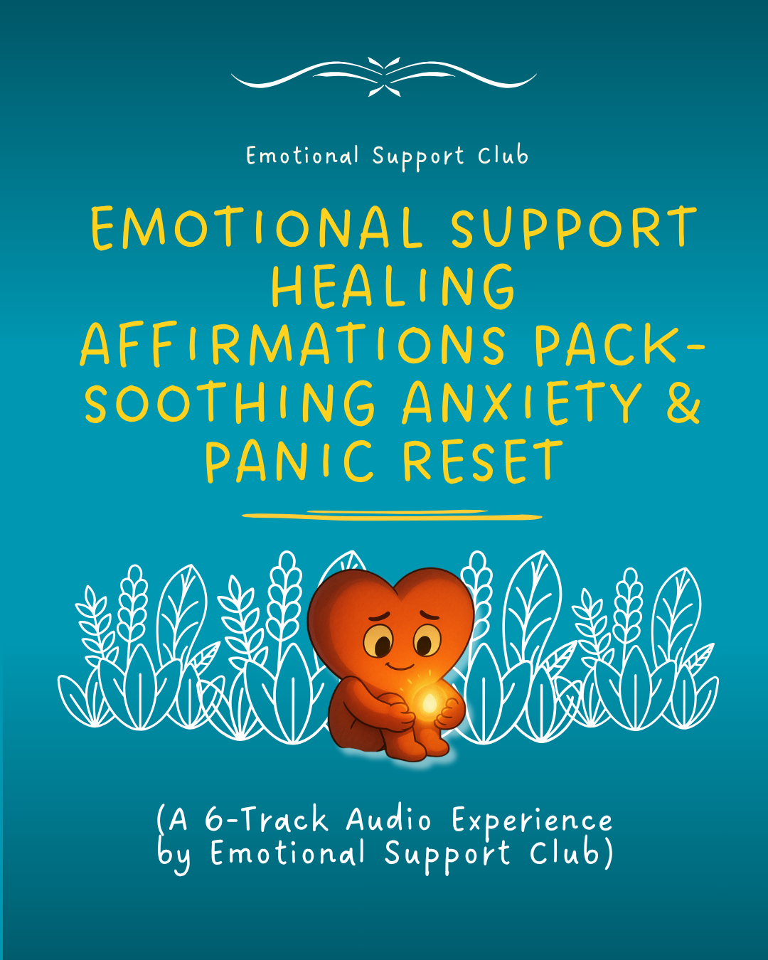 Emotional Support Healing Affirmations Pack| Soothing Anxiety & Panic Reset