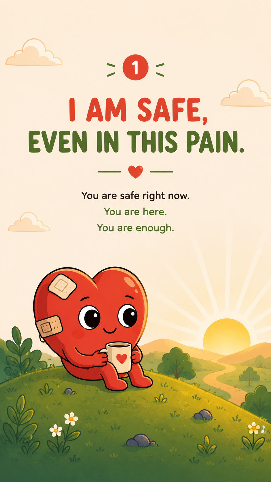 Healing Affirmations After a Breakup: 50 Gentle Reminders for Healing and Moving Forward (eBook)