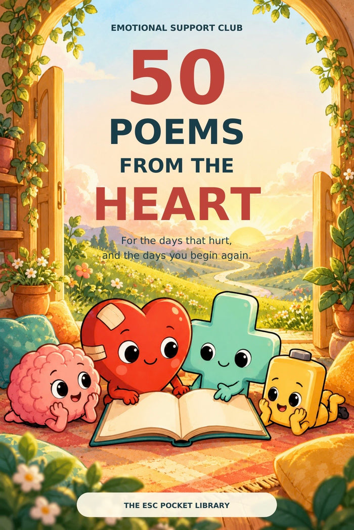 50 Emotional Support Poems From the Heart (Illustrated Ebook)