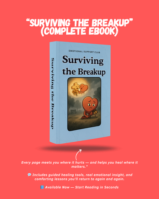 Emotional Support Club: Surviving The Breakup – A Healing Guidebook To Help You Let Go, Move On, and Rebuild