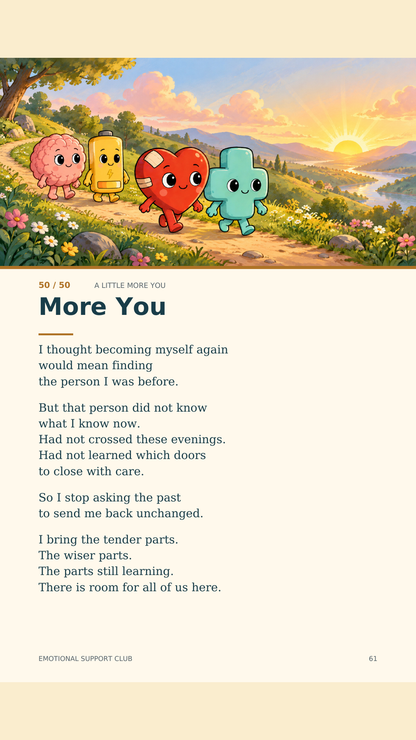 50 Emotional Support Poems From the Heart (Illustrated Ebook)