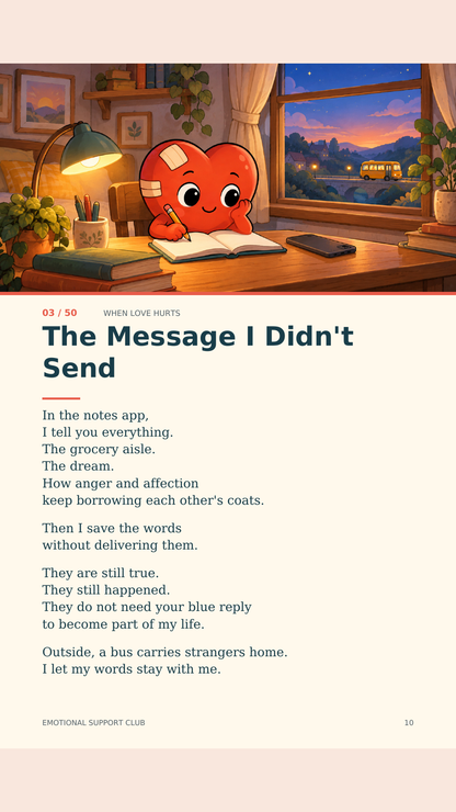 50 Emotional Support Poems From the Heart (Illustrated Ebook)