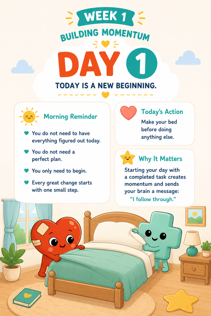 31 Days of Morning Motivation: 31 Small Actions to Start Your Day with Hope, Confidence & Purpose (eBook)