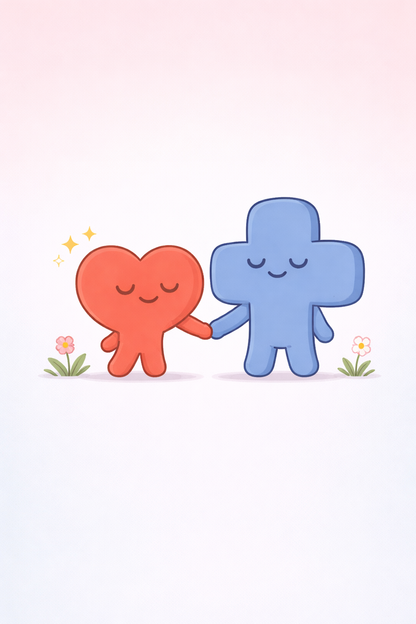 The Heart & Plus Pack – Healing Wallpapers
