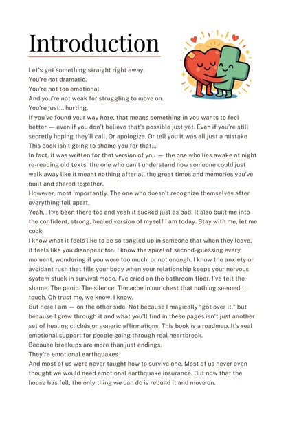 How to Get Through a Breakup Without Losing Yourself | Emotional Support Guide (ebook)