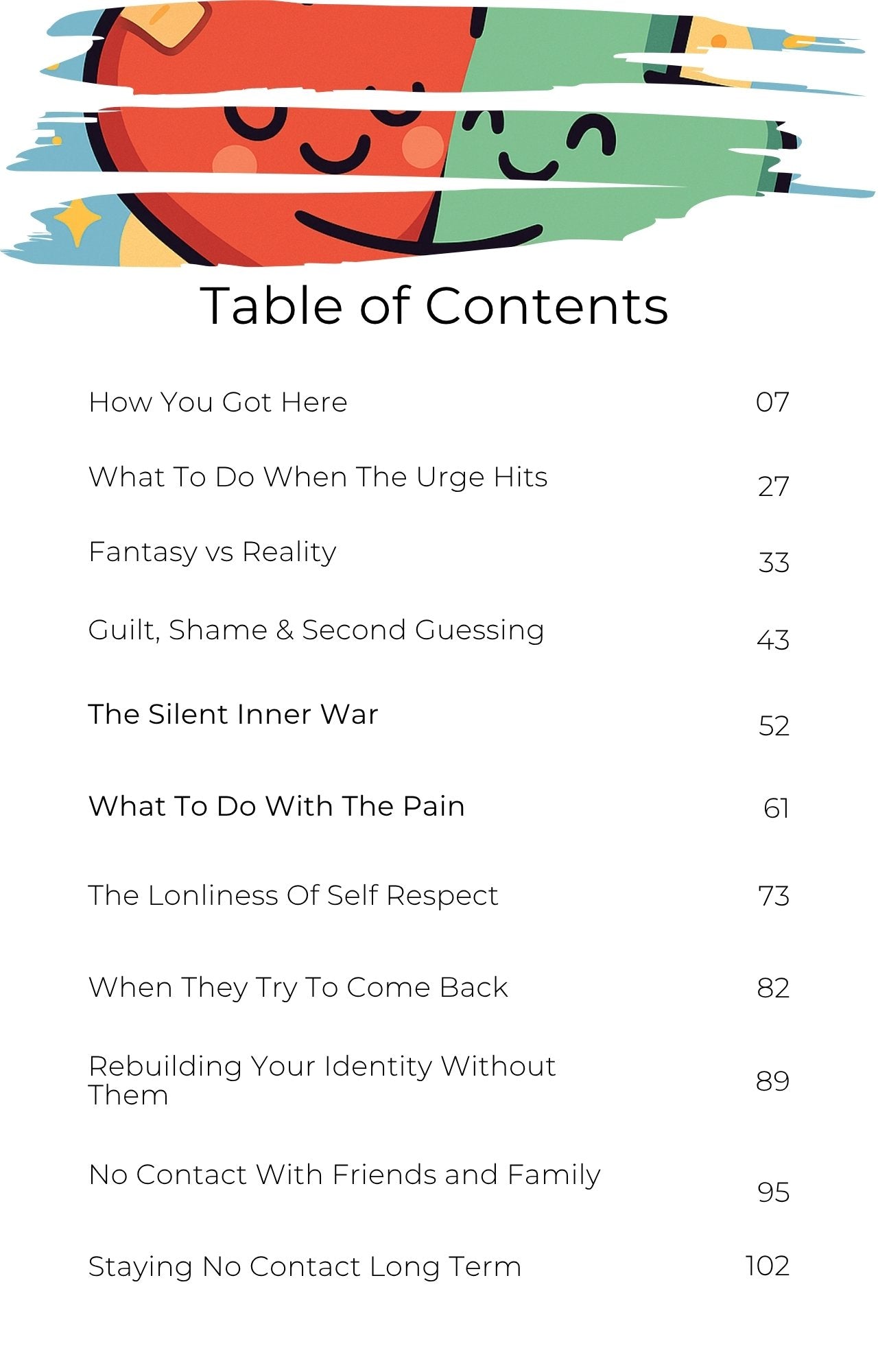 How to Stop Yourself from Reaching Out | No Contact Emotional Support Guide (ebook)