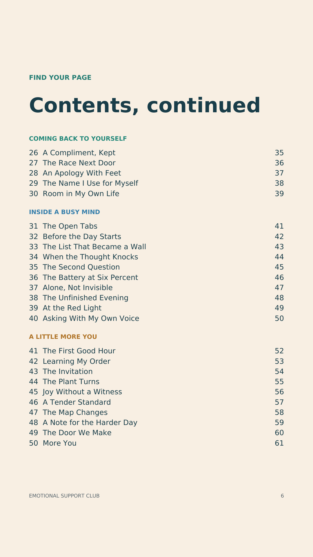 50 Emotional Support Poems From the Heart (Illustrated Ebook)